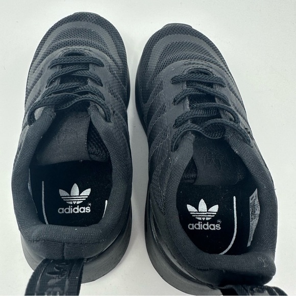 Adidas MultiX Black Sneaker Cloud Foam Shoes Infant Size 7M - Picture 10 of 11